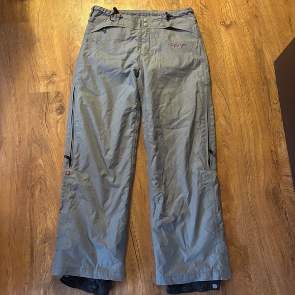 Roxy Snowboard / Ski Gray Pants Medium M - Picture 12 of 12